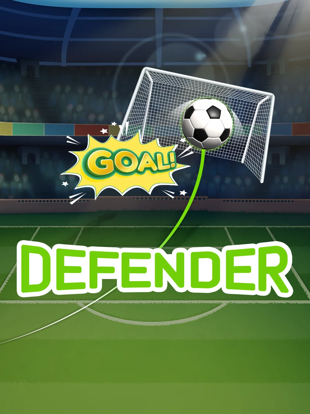 Tarjeta de juego competitivo con identidad fuerte y tonos fríos