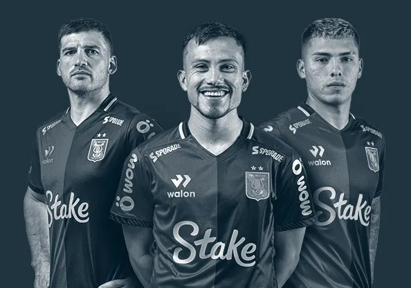 Tarjeta de equipo deportivo para sección de apuestas visuales