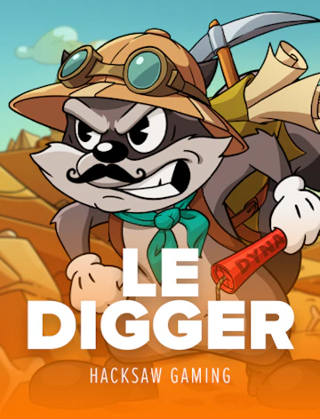 Tarjeta de juego de mina con estilo aventurero y acentos dorados